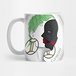 Gemini Zodiac Sign Art Mug